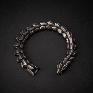 Stainless Steel Dragon Scale Bracelet-Viking Bracelet-Norse Spirit