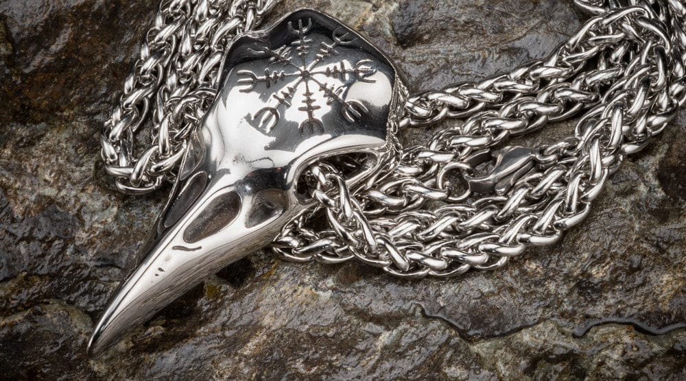 Viking Raven Jewelry, Raven Rings, Raven Necklaces - Norse Spirit