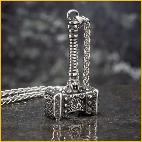 Mjolnor or Thor Hammer Necklace