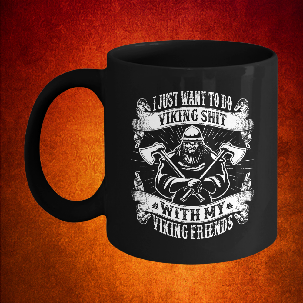 I Just Want To Do Black Coffee Mug