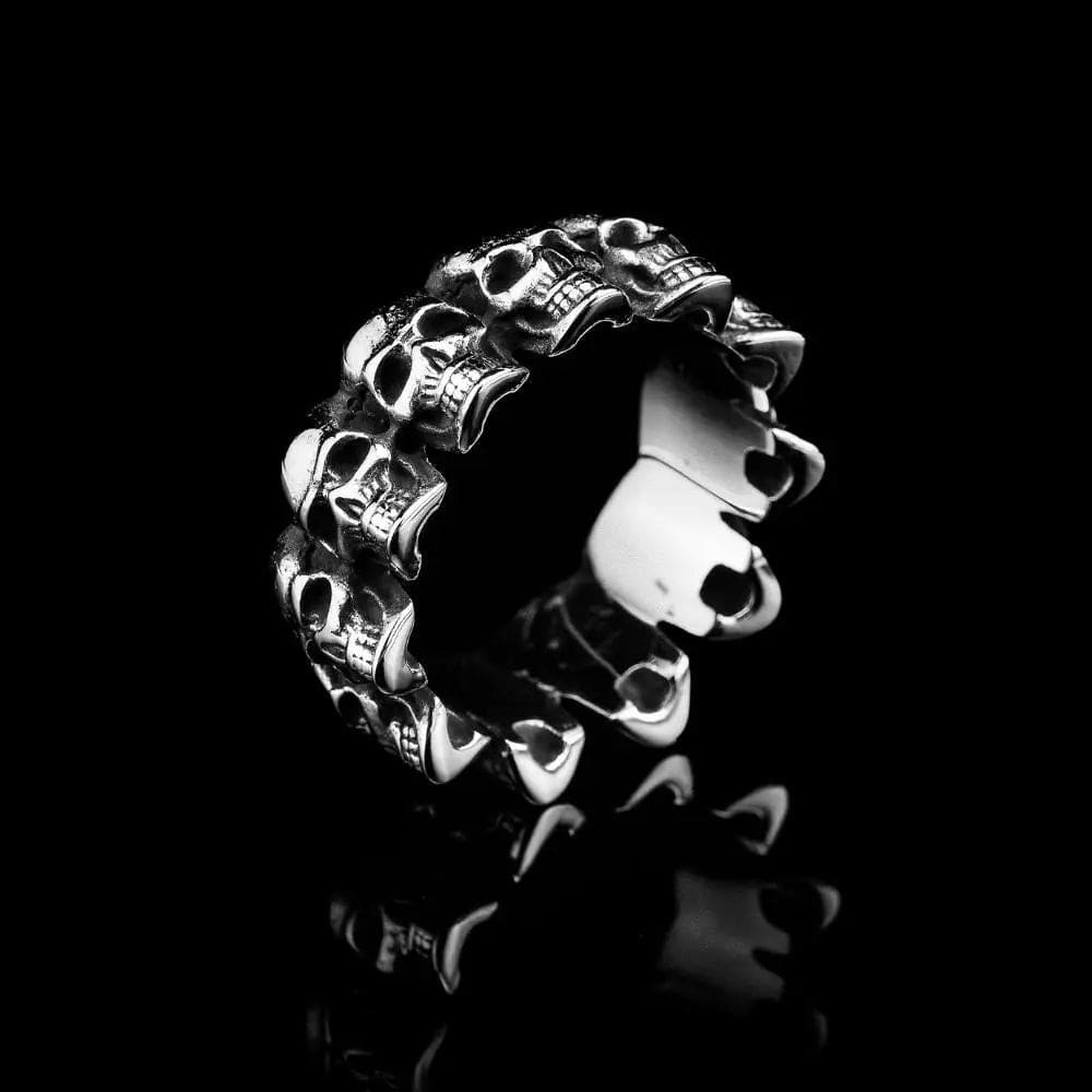 Circular Skull Ring - Ring