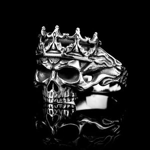 Crowned Skull Ring - Ring