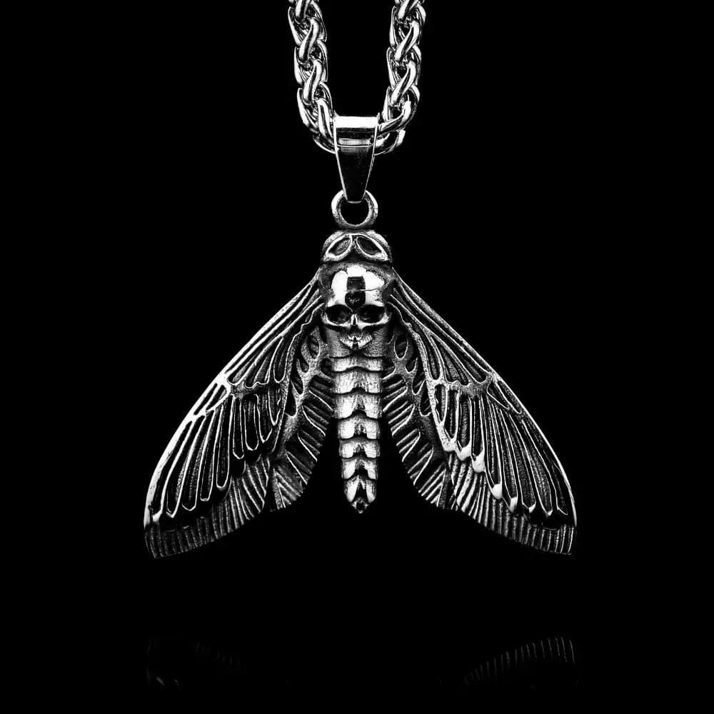 Death Head Moth Necklace Small - Norse Spirit