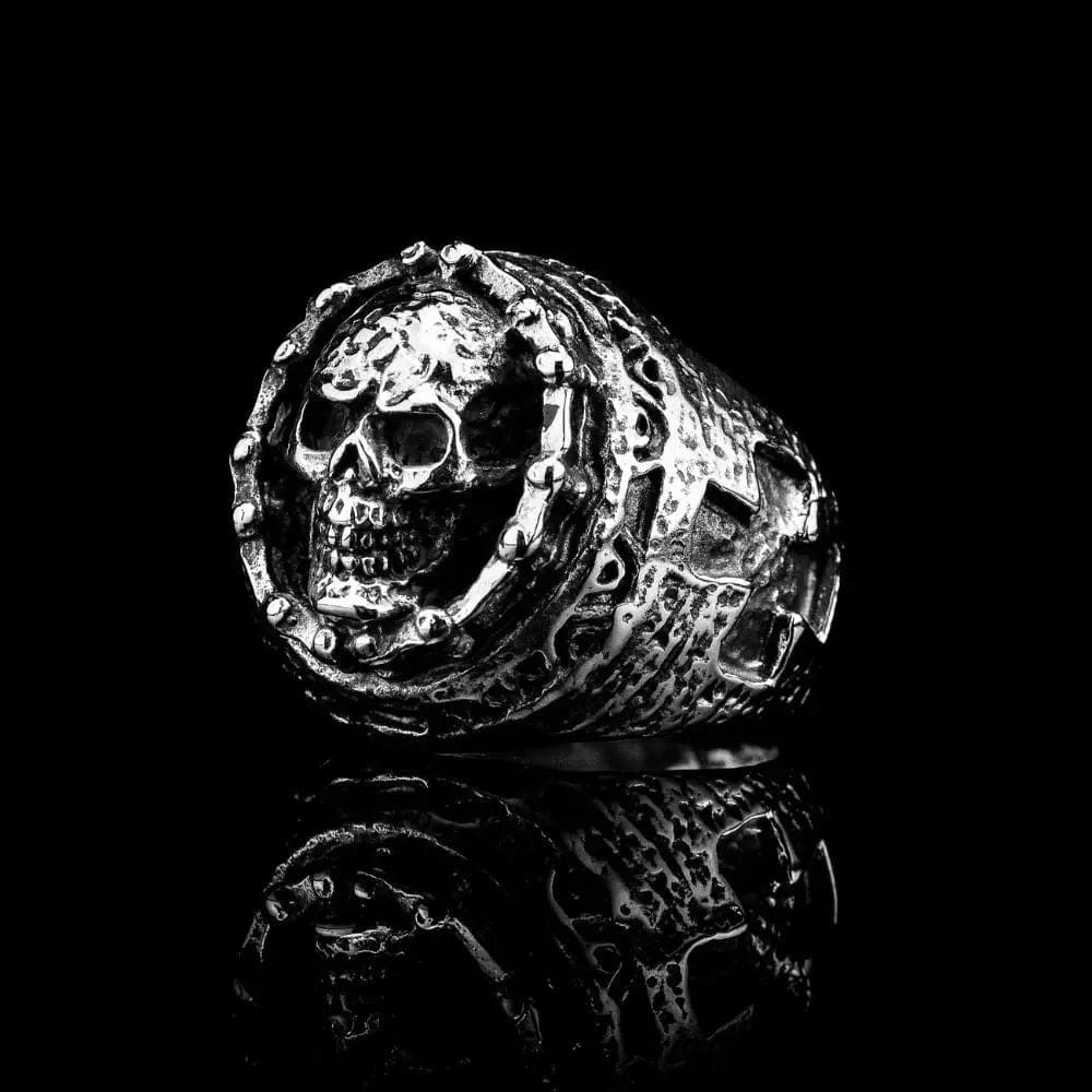 Dead End Rings Death Head Ring - Norse Spirit