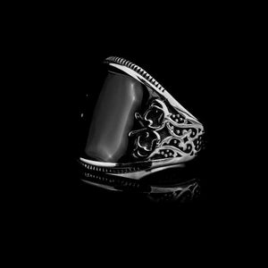 Gloss Black Ring - Ring