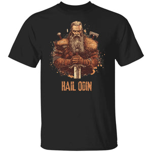 Hail Odin Black T-Shirt