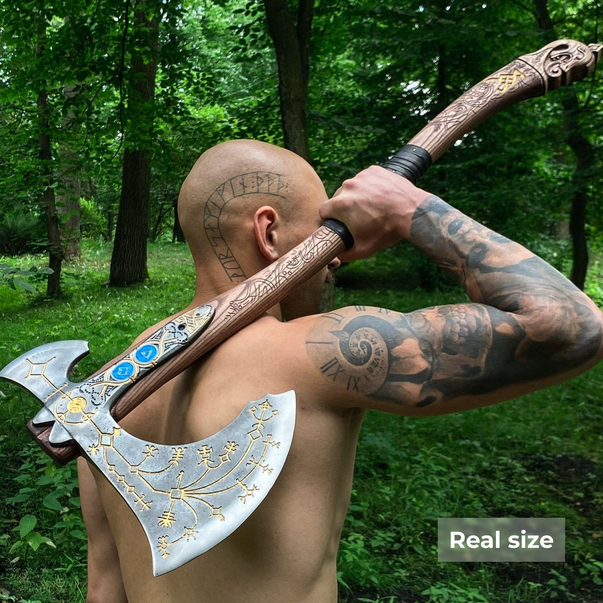 Hand Forged Ragnarok Axe