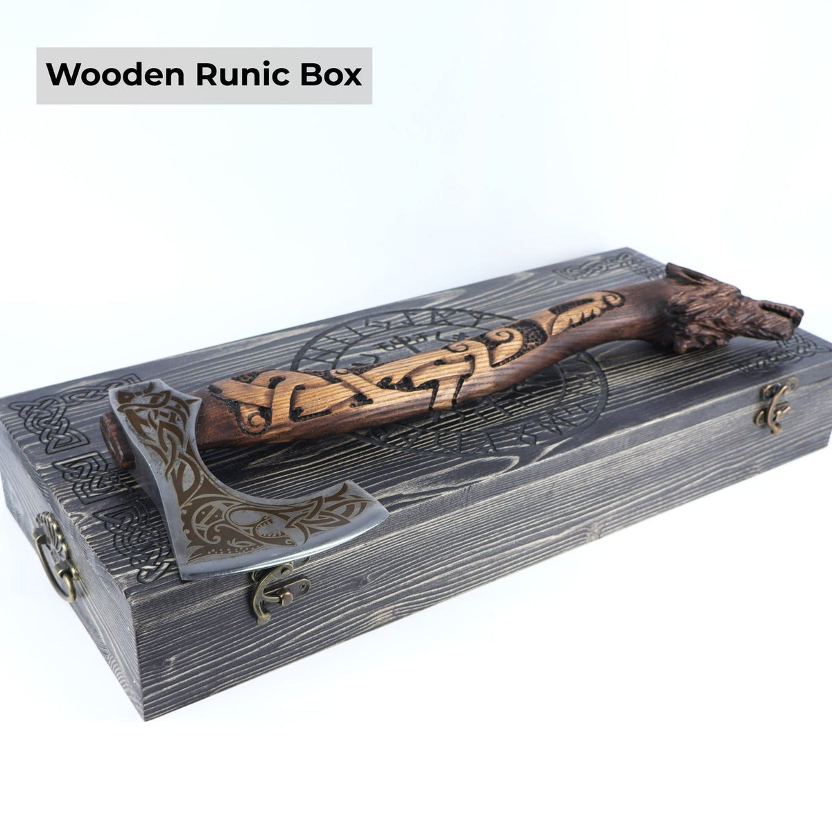 Hand Forged Ulfhednar Warrior Axe