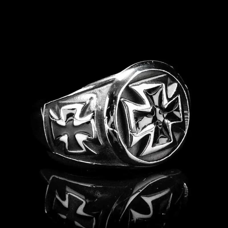 Iron Cross Ring - Norse Spirit