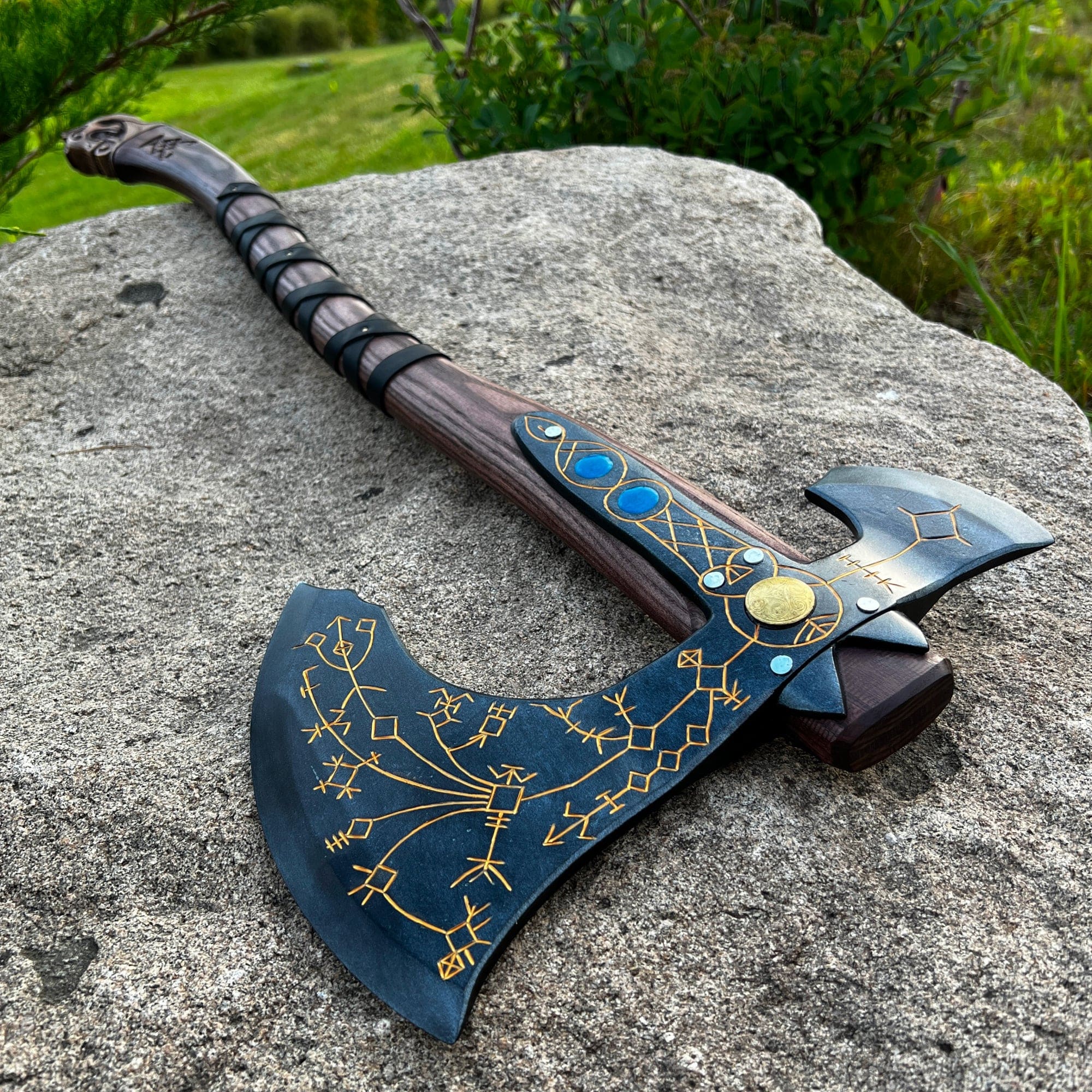 Leviathan Axe with Leather Wrap