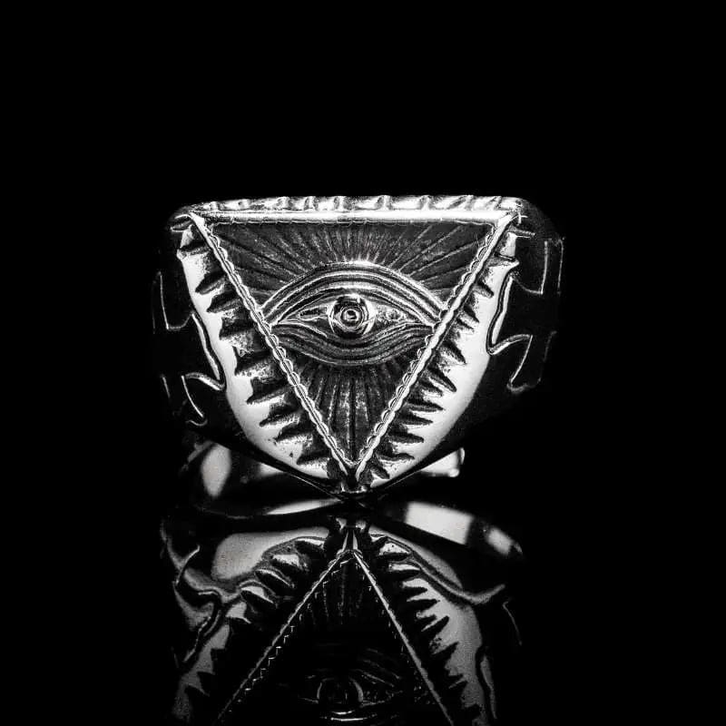 Masonic Eye of Providence Ring