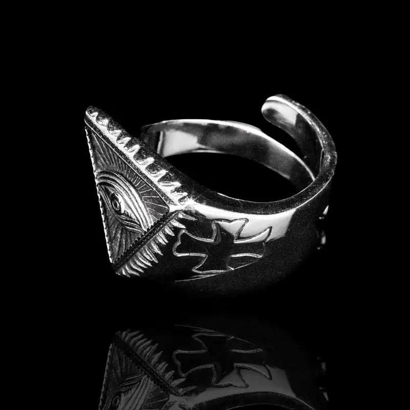 Masonic Eye of Providence Ring