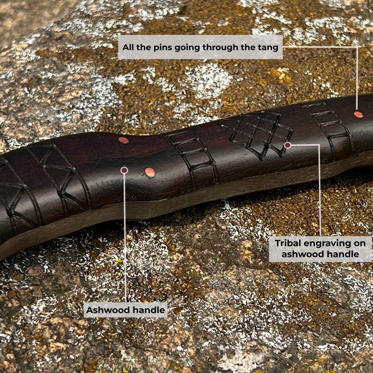 Nanook Tomahawk With Carved Handle