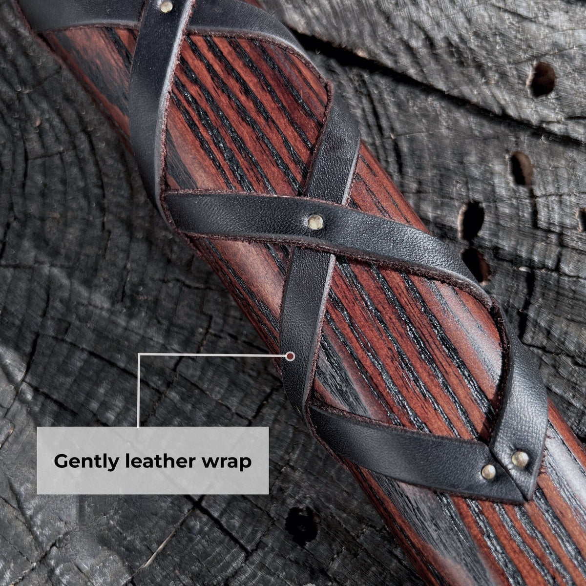 Ragnar Lothbrok Long Axe with Carved Handle