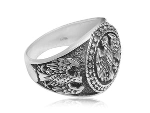 Silver Eagle Ring