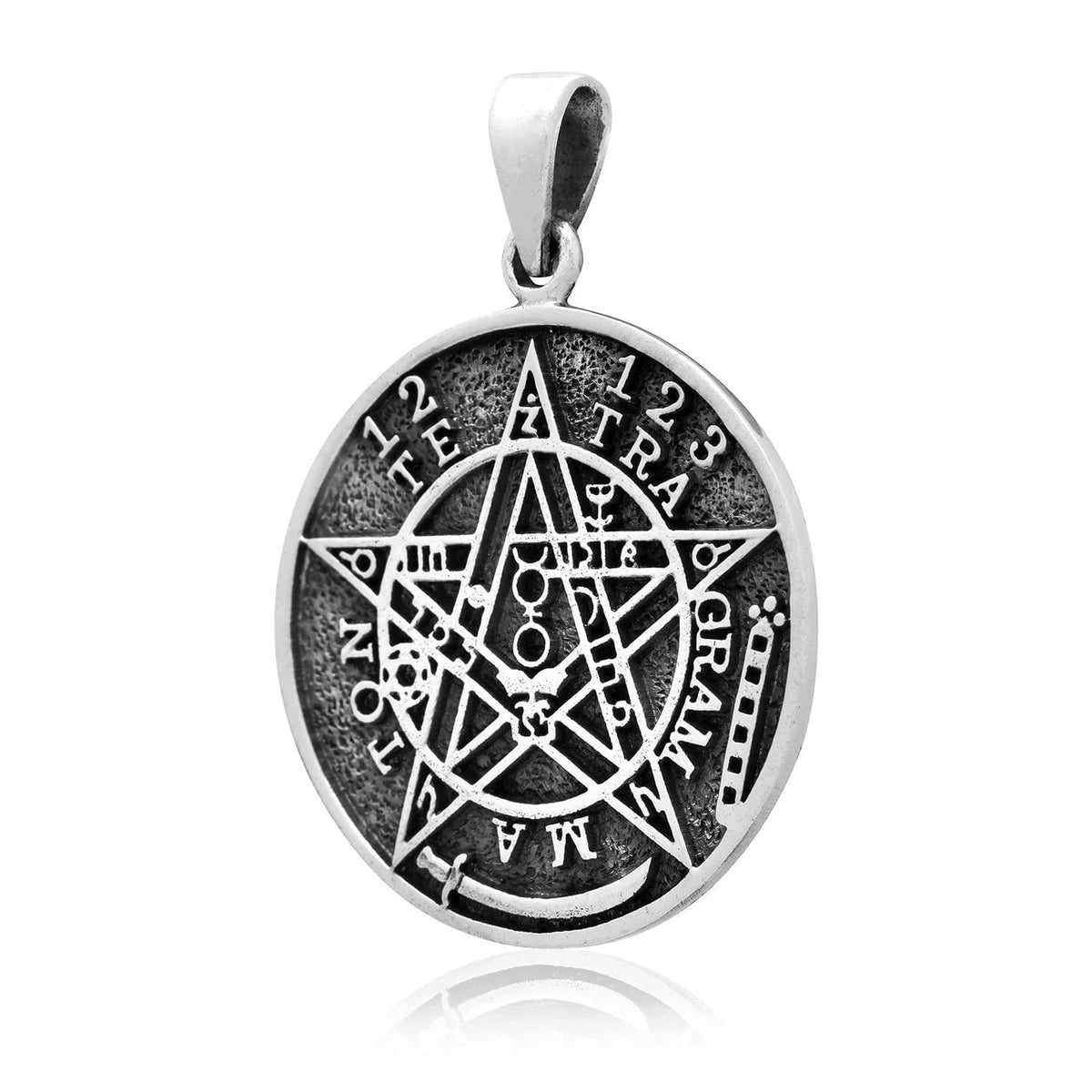 Silver Seal of Solomon Pendant