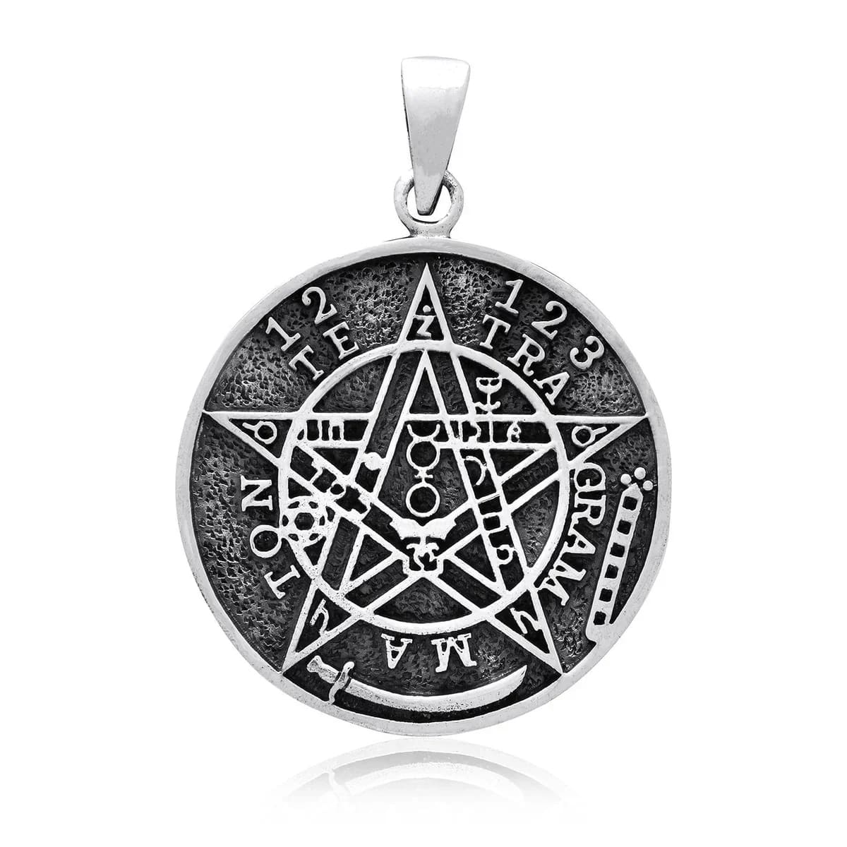 Silver Seal of Solomon Pendant