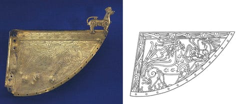 Ringerike style Viking weathervane