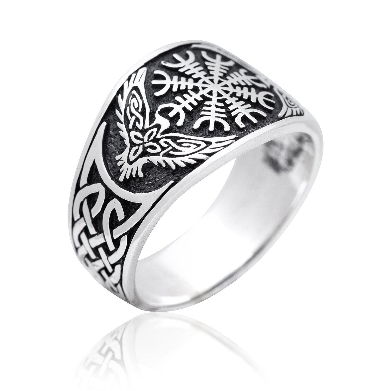 Helm of Awe Viking Ring