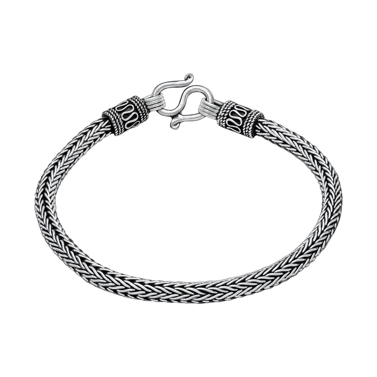 925 sterling store Silver King switch bracelet-22.5 cm