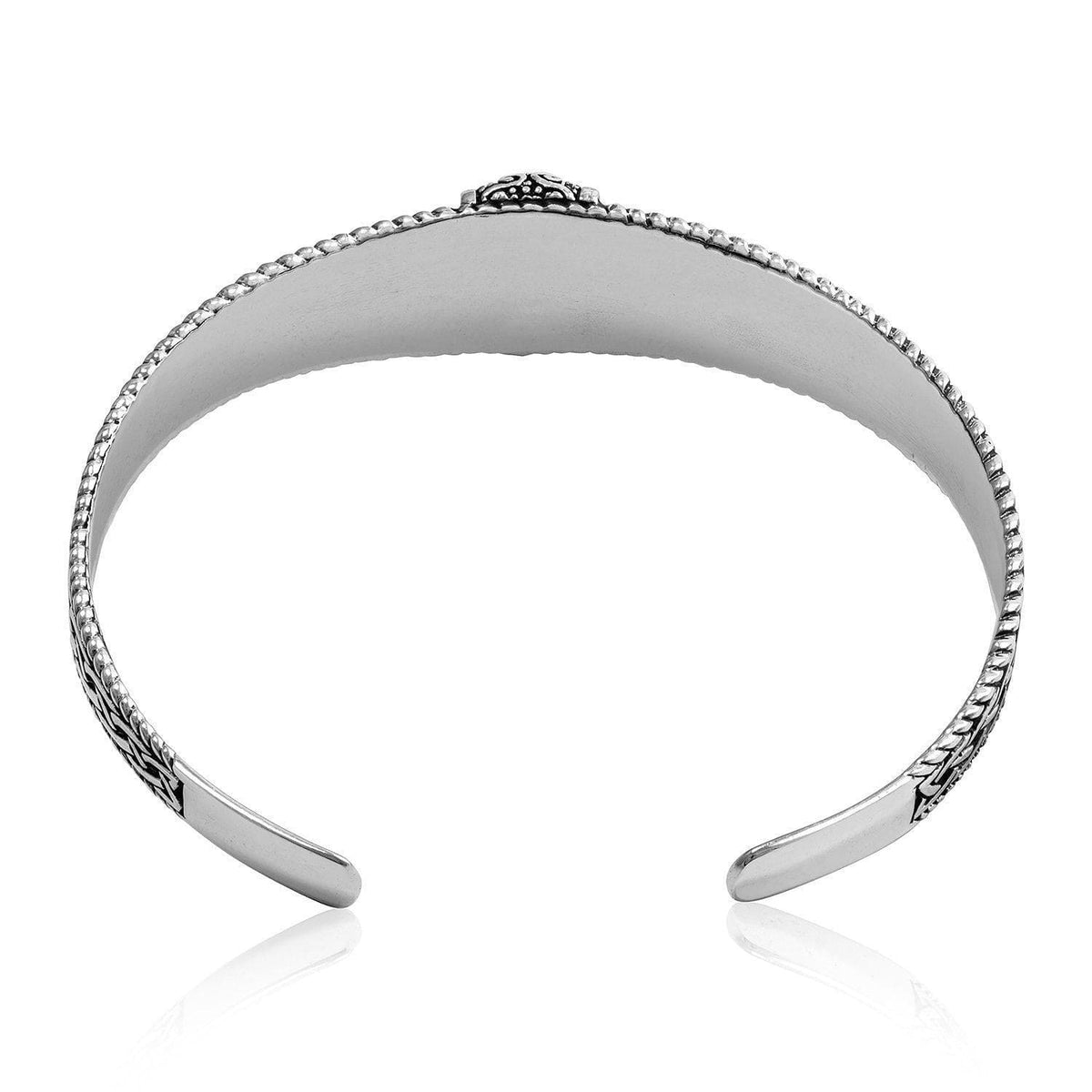 Dragon Head Memorial Urn Bracelet - Genuine Leather Bangle For Ashes, Stainless Steel, 8 Inch
