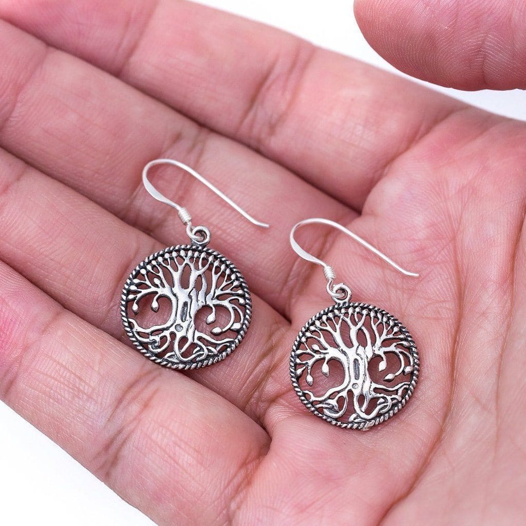 Viking jewelry earrings