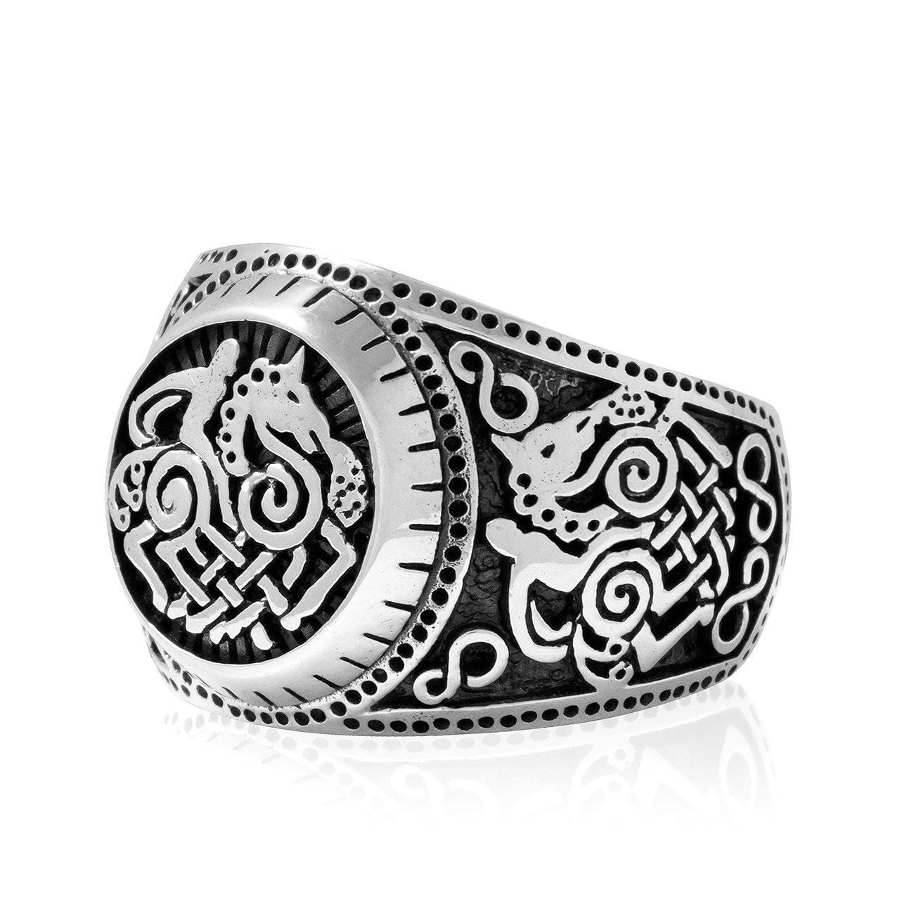 Odin's Horse Viking Ring