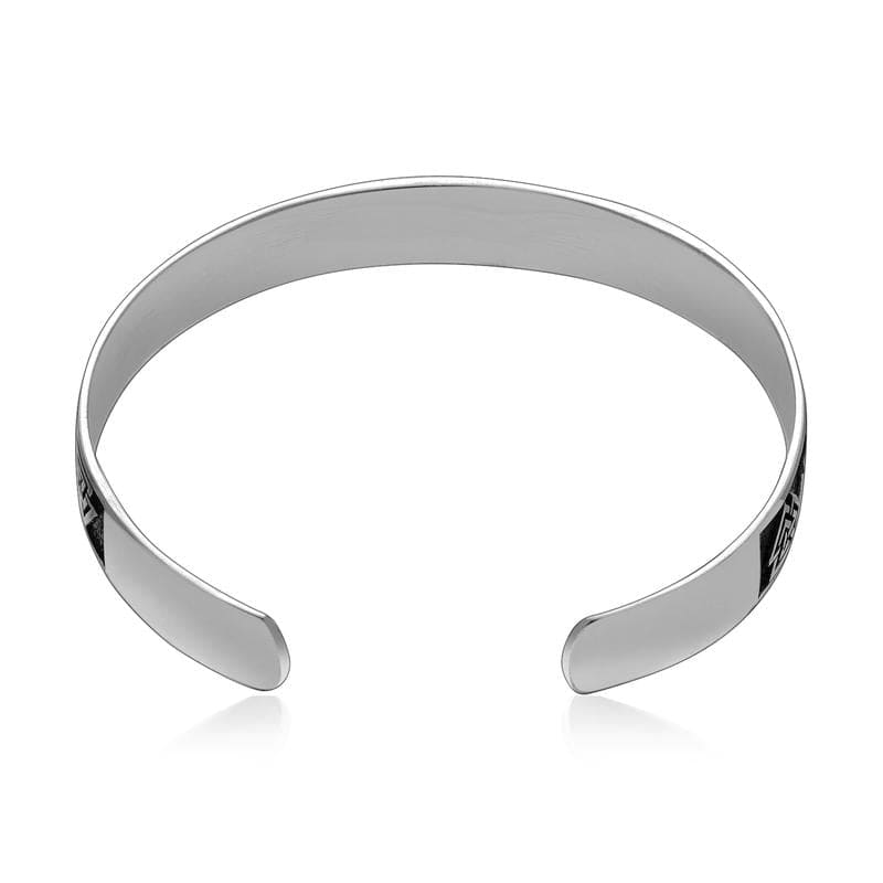 925 Sterling Silver Valknut Bracelet-Viking Bracelet-Norse Spirit