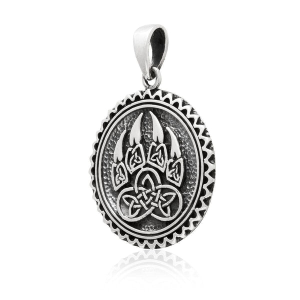 Celtic Crescent Moon Necklace Sterling Silver - Wiccan Luna Pendant - Female Symbol Of Femininity & Fertility - Lunula Pagan Slavic Protective Amulet For Women - Mother's Day Gifts - Handmade