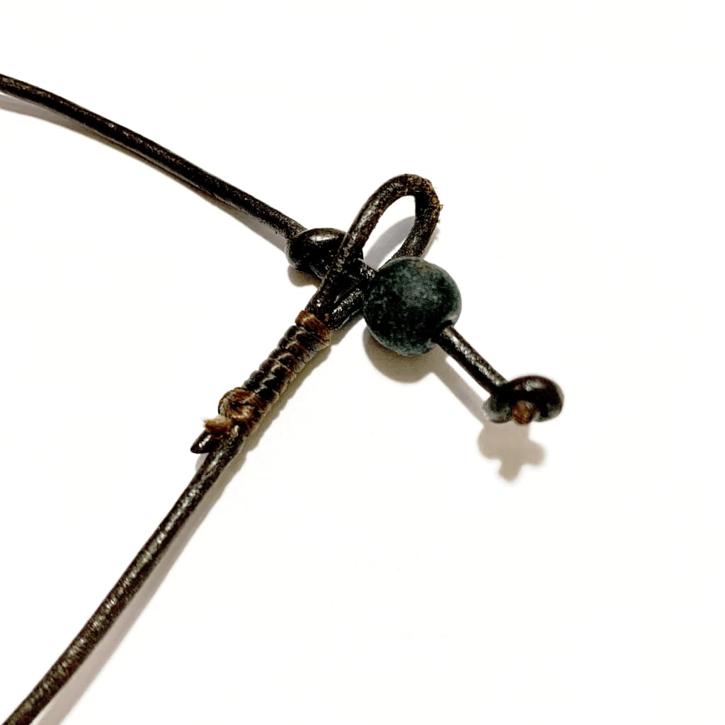 Leather Viking necklace