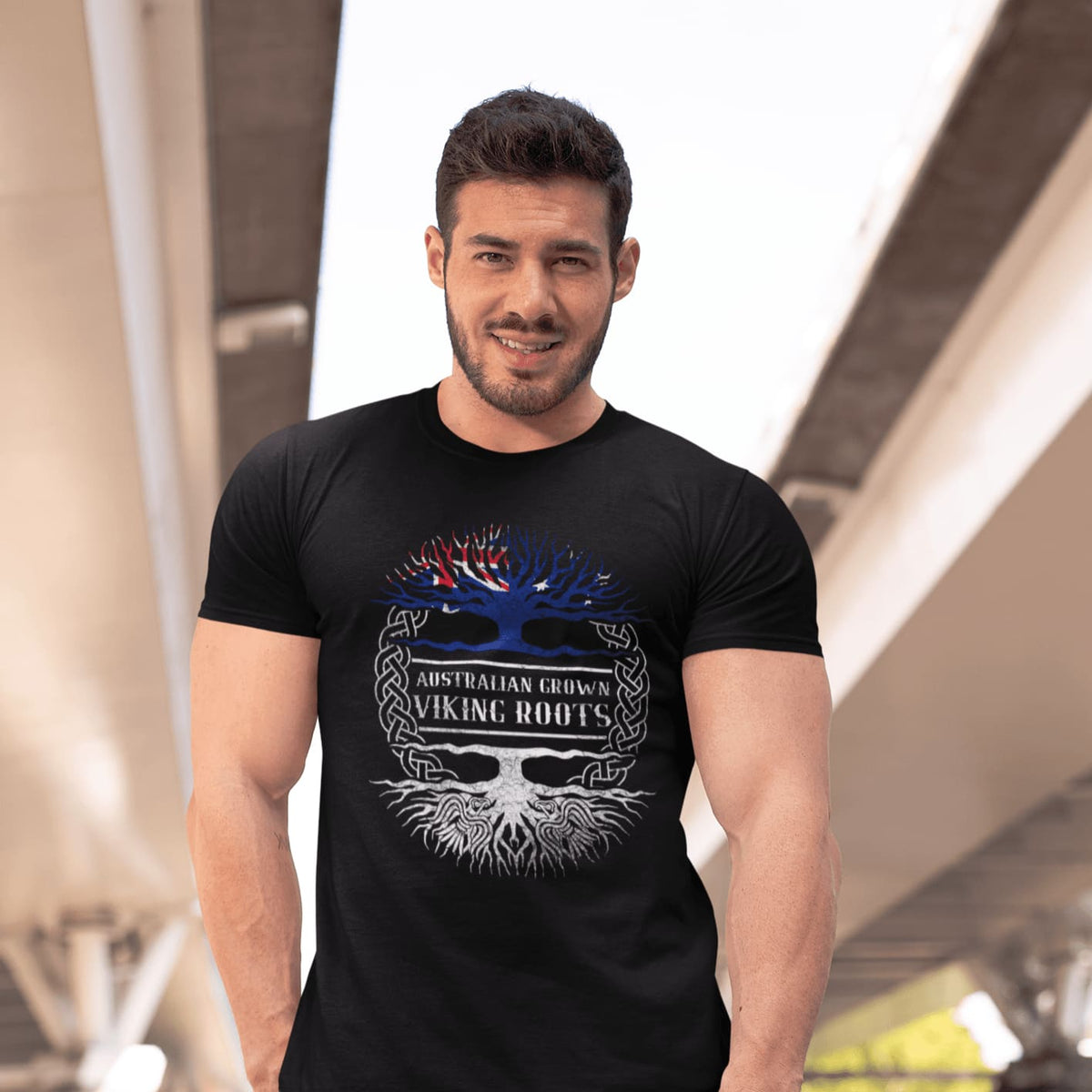 Australian Grown Viking Roots T-Shirt-T-Shirts-Norse Spirit