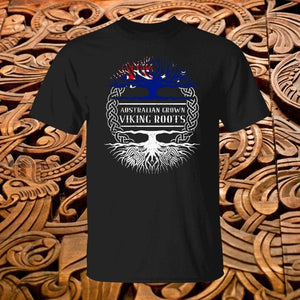 Australian Grown Viking Roots T-Shirt-T-Shirts-Norse Spirit