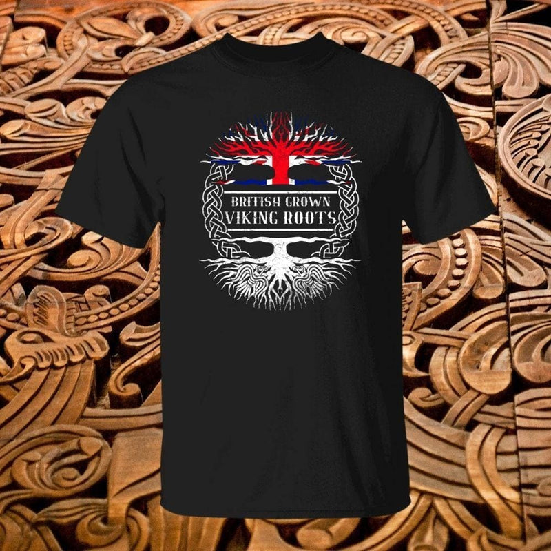 British Grown Viking Roots Viking T-Shirt - Norse Spirit