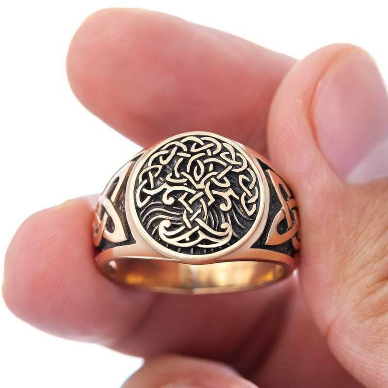 Bronze Tree of Life Ring