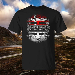 Danish Grown Viking Roots T-Shirt-T-Shirts-Norse Spirit