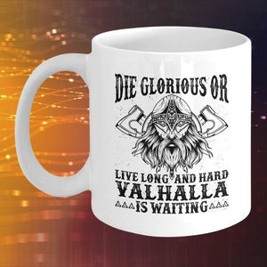 Die Glorious White Mug-Mug-Norse Spirit