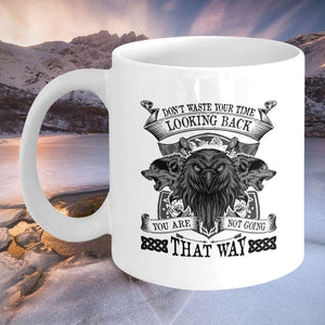 Don't Waste Your Time White Mug-Viking Mug-Norse Spirit