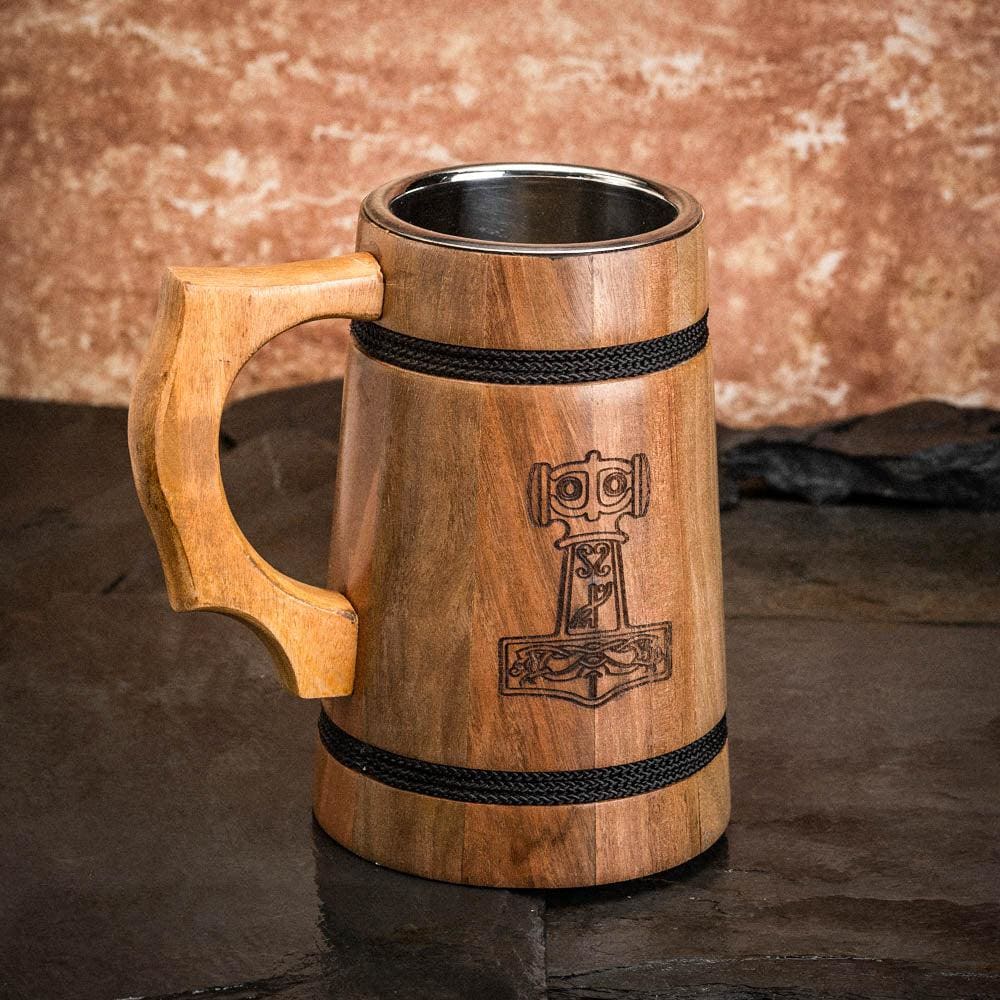 Wooden Cup – Skullvikings