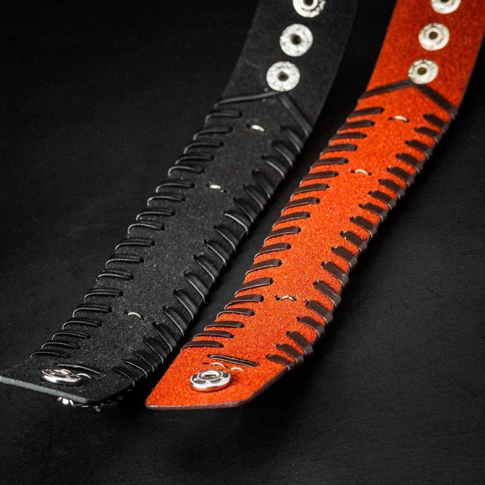 Leather Dragon Cuff-Viking Bracelet-Norse Spirit