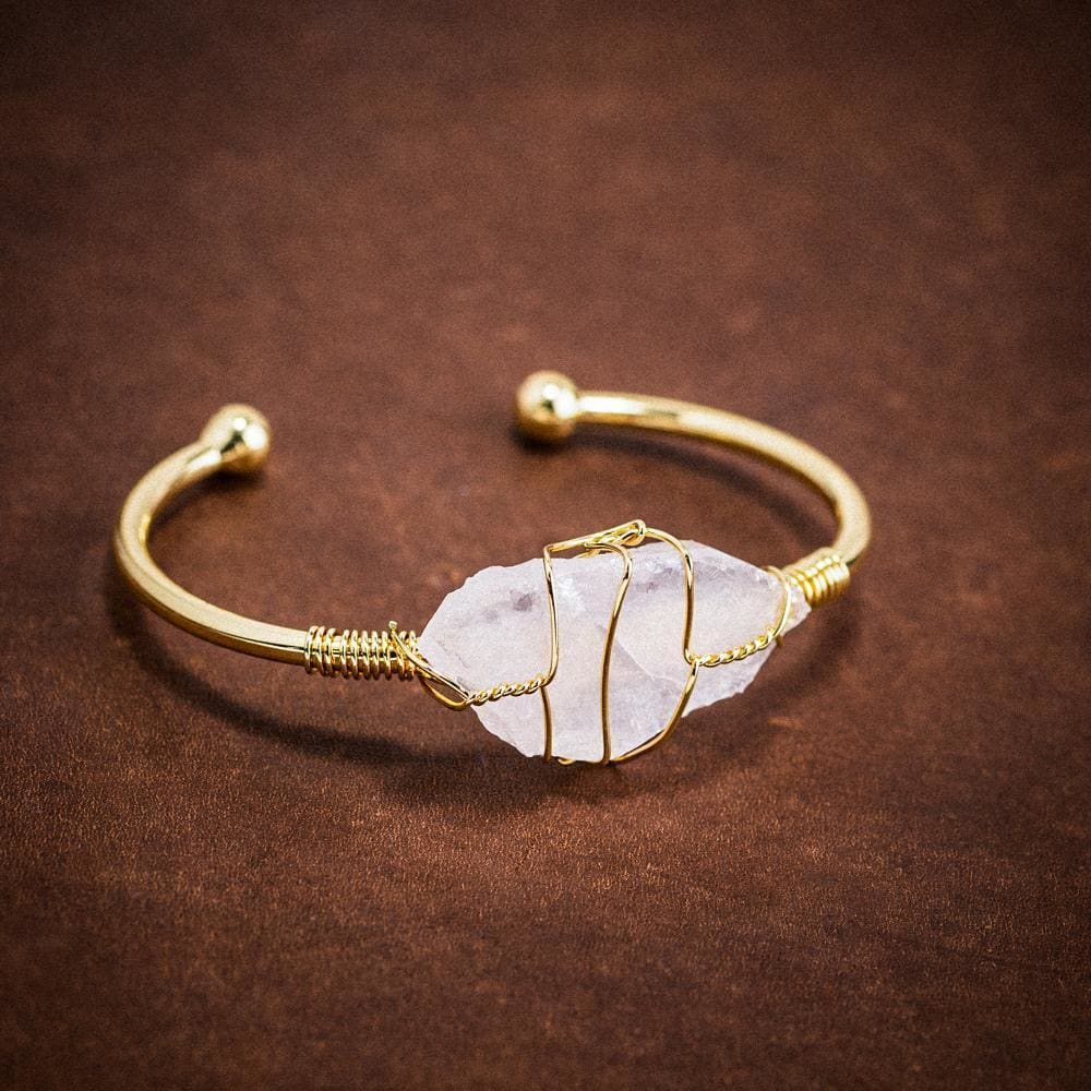 Natural Gemstone Bangle - Norse Spirit