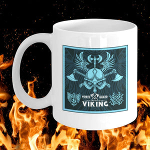 Northguard Viking White Mug-Mug-Norse Spirit