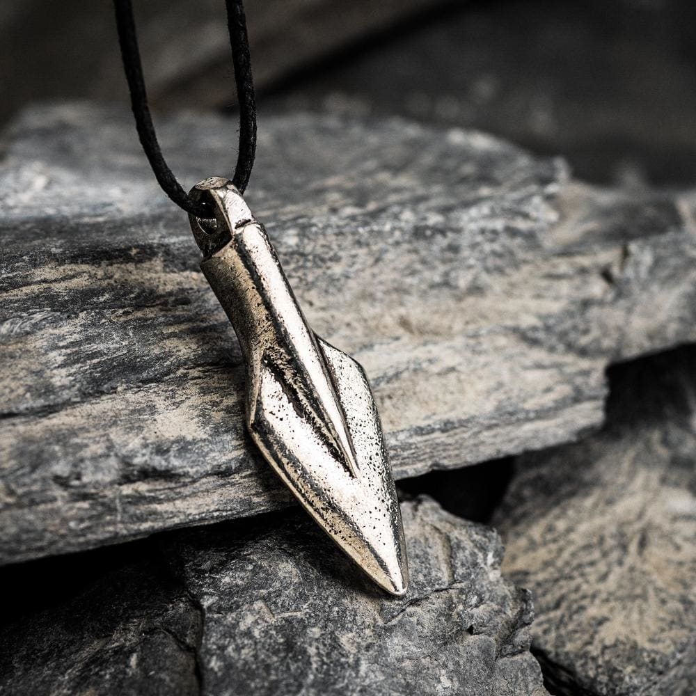 Pewter Gungnir Spear Pendant - Handcrafted in the UK-Viking Necklace-Norse Spirit