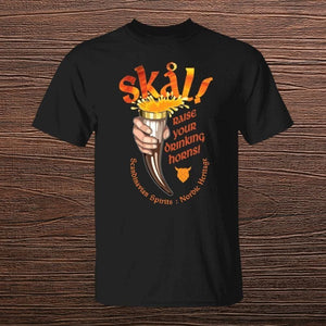 Skall T-Shirt-T-Shirts-Norse Spirit