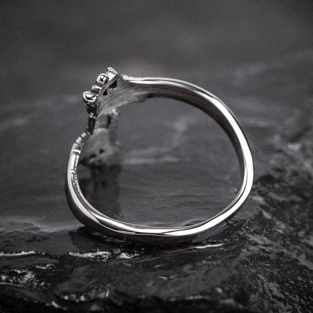 Stainless Steel Adjustable Jormungand Ring-Viking Ring-Norse Spirit