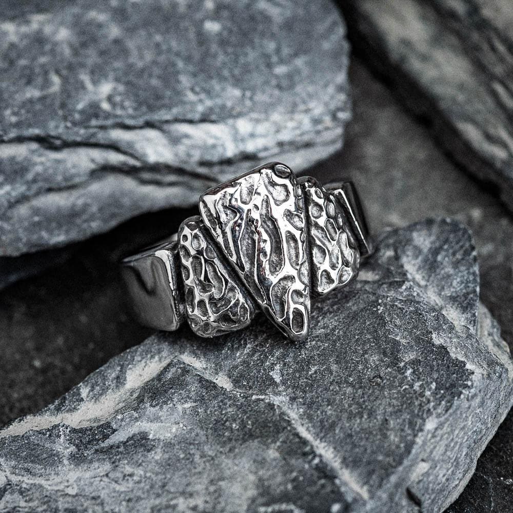 Stainless Steel Arrow Head Ring-Viking Ring-Norse Spirit