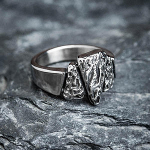 Stainless Steel Arrow Head Ring-Viking Ring-Norse Spirit