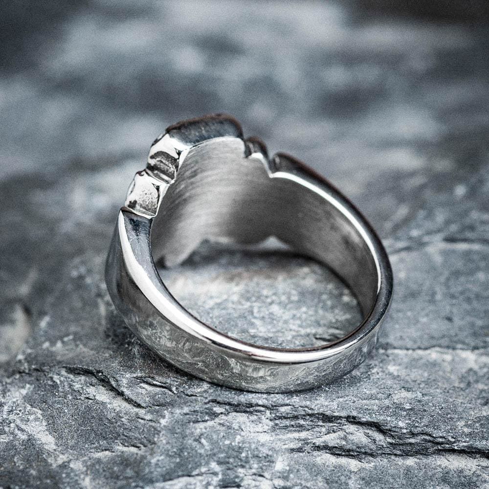 Stainless Steel Arrow Head Ring-Viking Ring-Norse Spirit