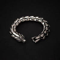 Stainless Steel Dragon Scale Bracelet - Norse Spirit