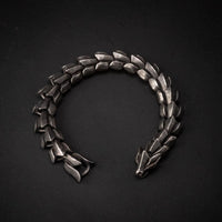 Stainless Steel Dragon Scale Bracelet - Norse Spirit
