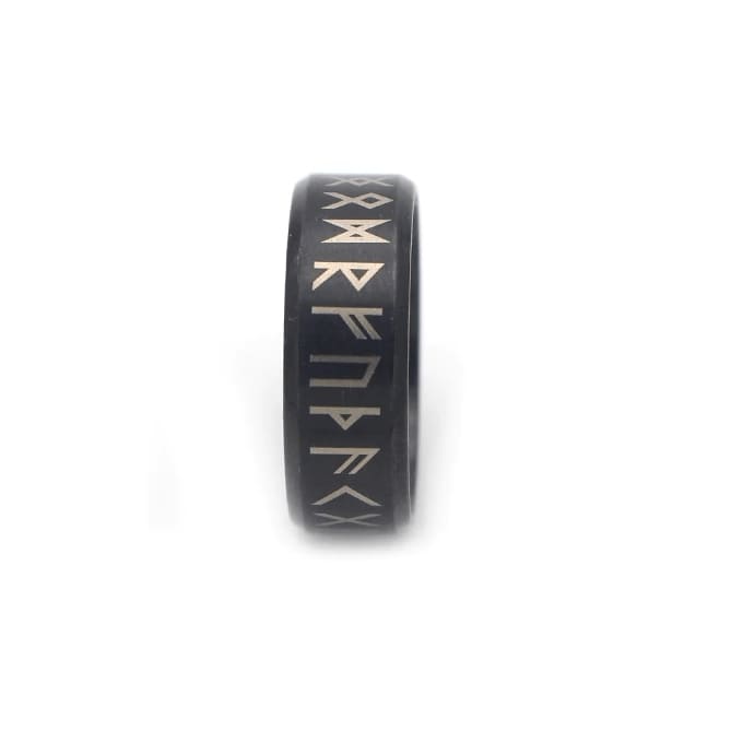 Viking Ring With Runes